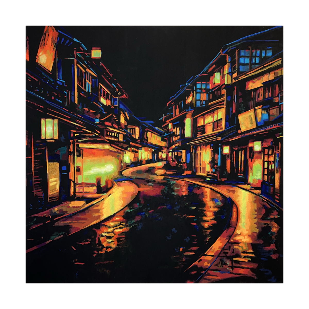 lanterns of the temple town