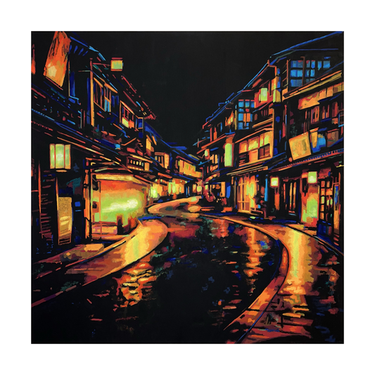 lanterns of the temple town