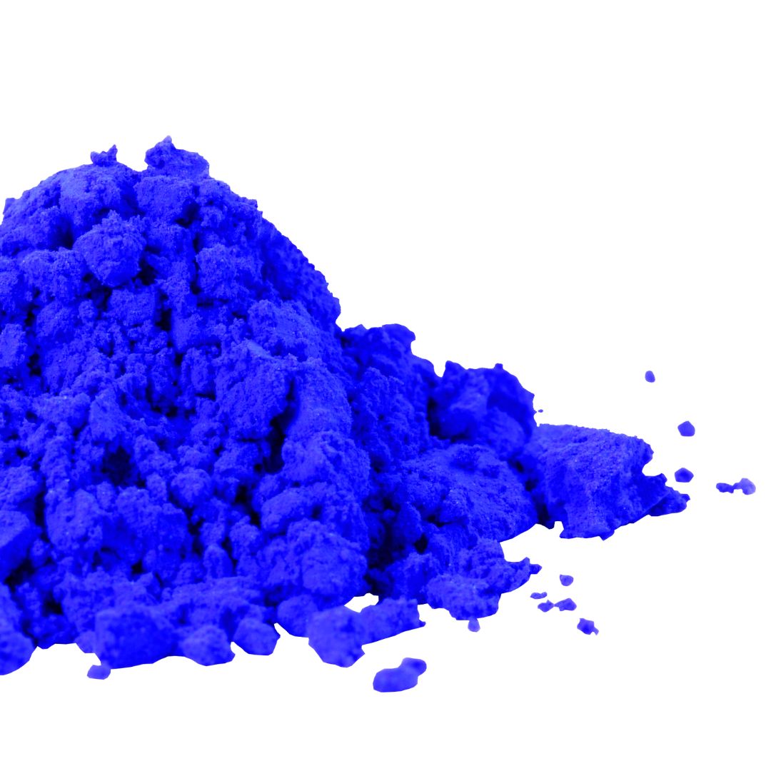 vivi & vela black tourmaline inspiration - vibrant ultramarine blue pigment powder